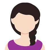 avatar di donna con capelli lunghi